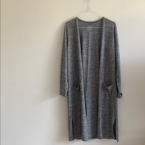 Torrid grey super soft long cardigan